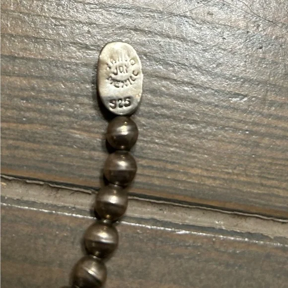 Vintage Sterling Taxco choker/necklacee - Picture 4 of 6